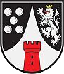 Stadtwappen Bad Muenster am Stein - Ebernburg